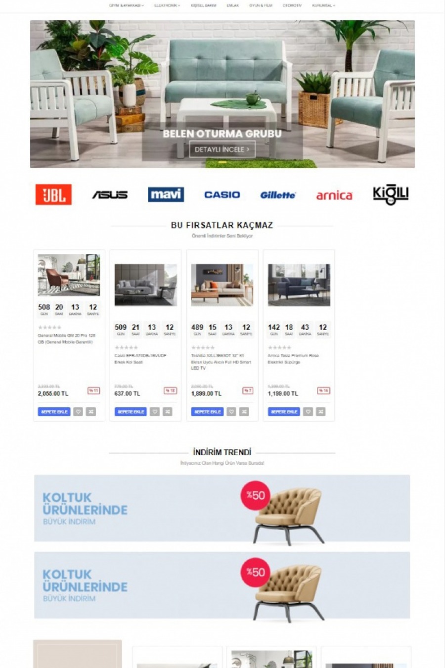Php E-Ticaret Paketi Estrella